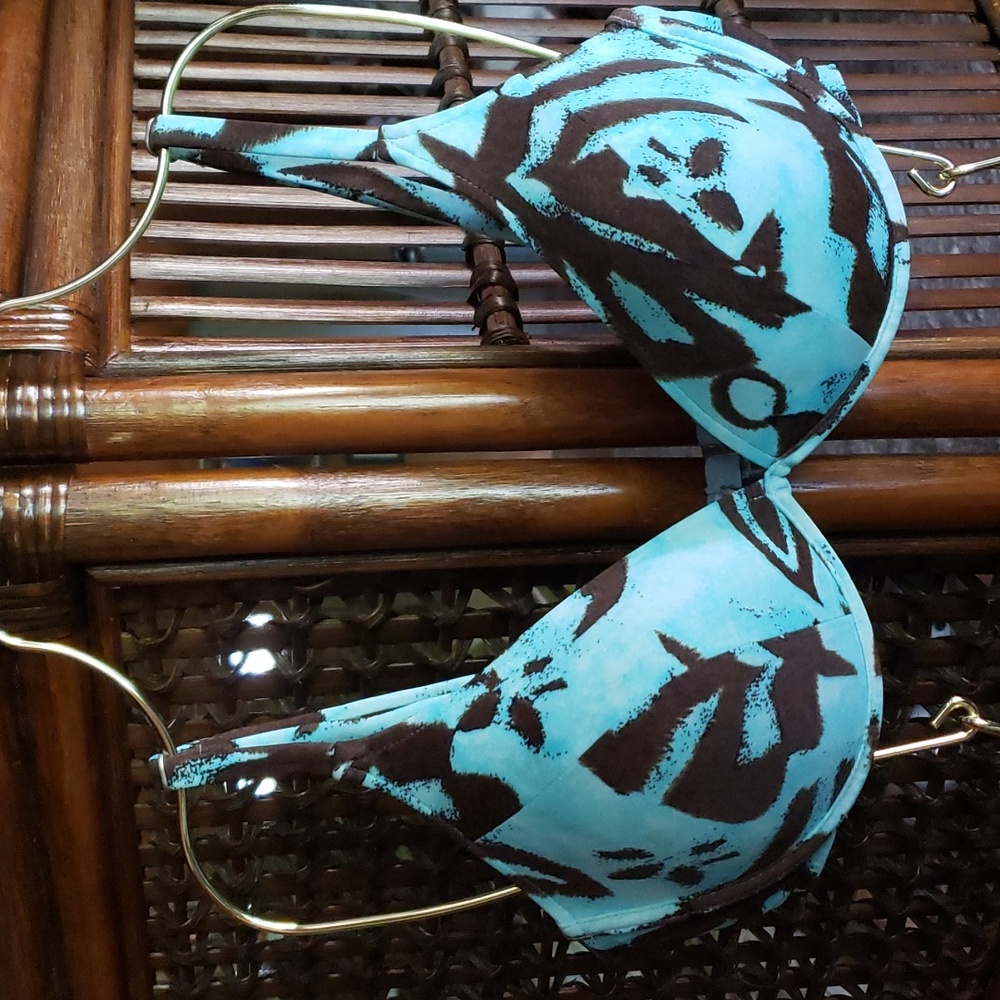 SUNSETS Bikini LG Tiki Hawaiian Palm Beach Pool EVC - Picture 14 of 16